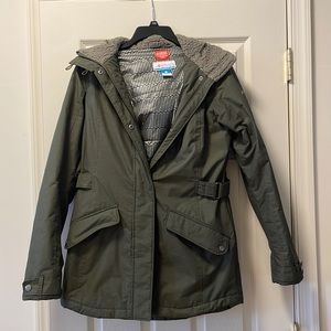 Columbia Coat - Olive Green Thermal Coil